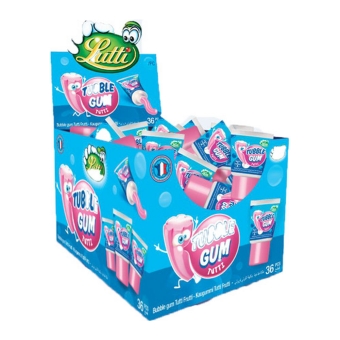 Lutti - Tubble Gum Tutti Frutti - 36 stuks