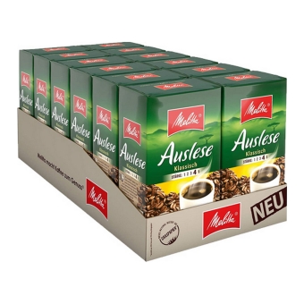 Melitta - Auslese Classic Gemalen koffie - 12x 500g