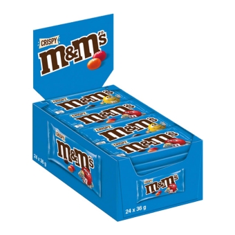 M&M's - Crispy - 24 zakjes