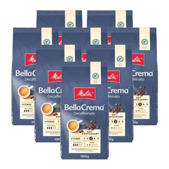 Melitta - BellaCrema Decaffeinato Bonen - 8x 1kg