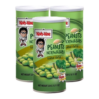 Koh-Kae - Gecoate Pinda's Nori Wasabi - 3x 230g