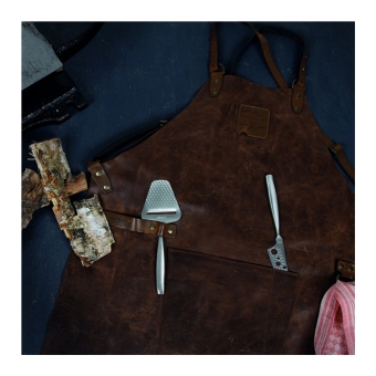 Boska - Mr. Smith Keukenschort Bruin Cross-body