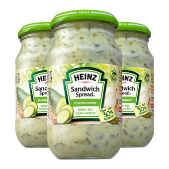 Heinz - Sandwich Spread Komkommer - 3x 303g