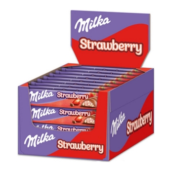 Milka - Aardbeienreep - 36 repen