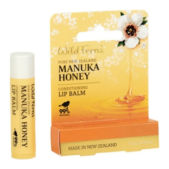Wild Ferns - Manuka Honing Conditionerende lippenbalsem - 4,2g