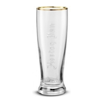 Hertog Jan - Bierglas Fluitje "Embossed"  250ml - 6 stuks