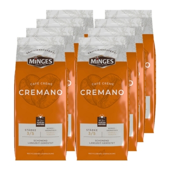 Minges - Café Cremano Bonen - 8x 1kg