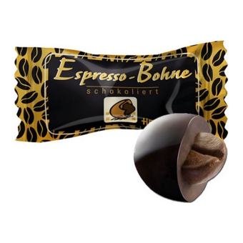 Hellma - Espresso Bonen in Pure Chocolade - 380 stuks