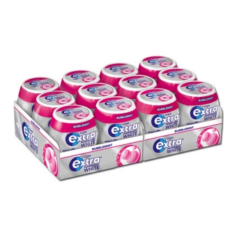 Wrigley's - Extra Professional White Bubblemint - 12x 50 stuks