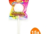 Zed Candy - Jawbreaker On A Stick - 15 stuks