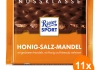 Ritter Sport - Honing zout amandel - 11x 100g