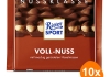 Ritter Sport - Melk Hele Hazelnoot - 10x 100g
