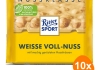 Ritter Sport - Wit Hele Hazelnoot - 10x 100g