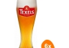 Texels - Skuumkoppe bierglas 500ml - 6 stuks