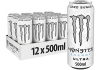 Monster Energy - Ultra White Zero Sugar - 12x 500ml