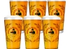 Birra Moretti - Bierglas "Vaasje" 250ml - 6 stuks