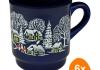 VanWell - Glühweinbeker (Blauw) 200ml - 6 stuks