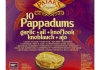 Patak's - Pappadum Knoflook (Klaar voor bereiding) - 12x 100g