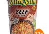 Yum Yum - Instant Noedels Rundvlees  - 12 Cups
