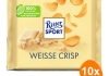 Ritter Sport - Witte Crisp - 10x 100g