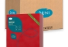 Duni - Bio Dunisoft Servetten Rood 40x40 cm - 6x 60 stuks