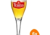 Texels - Bierglas op voet 300ml - 6 stuks