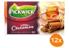 Pickwick - Spices Warm Cinnamon zwarte thee - 12x 20 zakjes