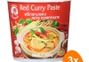 Cock Brand - Rode Currypasta - 3x 400g