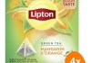Lipton - Groene Thee Mandarin Orange - 4x 20 zakjes
