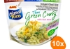 Mama Handi Rice - Instant Gebakken jasmijnrijst Thai Green Curry met vis - 10 zakjes