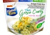 Mama Handi Rice - Instant Gebakken jasmijnrijst Thai Green Curry met vis - 10 zakjes