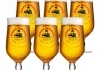 Birra Moretti - Bierglas 500ml - 6 stuks