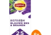 Lipton - Feel Good Selection Zwarte Thee Blauwe Bes & Bramen - 6x 25 zakjes