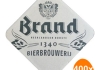 Brand - Bierviltjes - 400 stuks (4x 100 stuks)