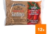 Brunswick - Sardientjes in Louisiana Pittige saus - 12x 106gr