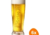 Hertog Jan - Bierglas Fluitje "Embossed"  250ml - 6 stuks