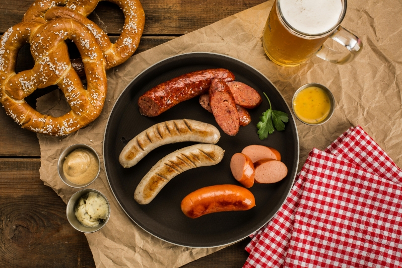 Lederhosen, bier… en pretzels! De ultieme Oktoberfestcombinatie!