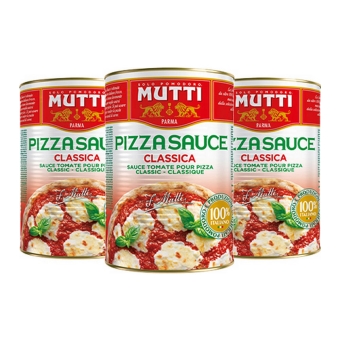 Mutti - Pizzasaus Classica - 3x 4,1 kg