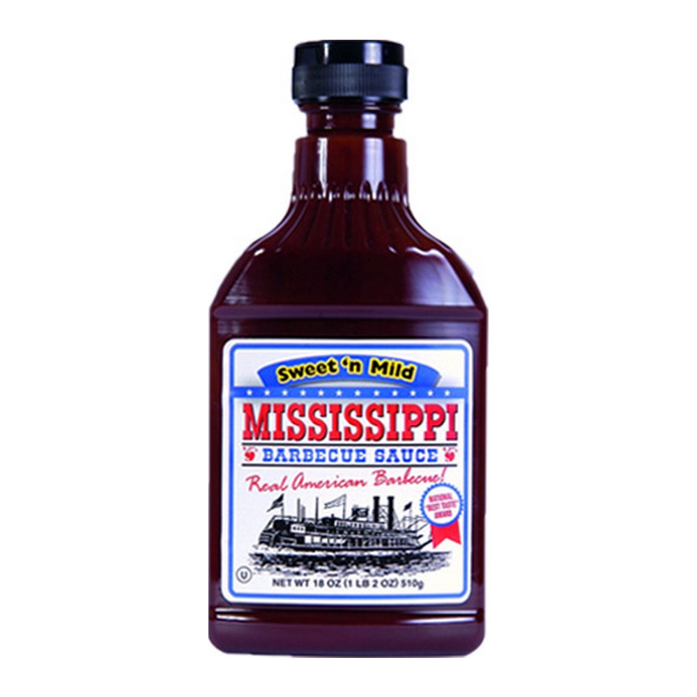 Mississippi Barbecue saus sweet apos n mild 440ml