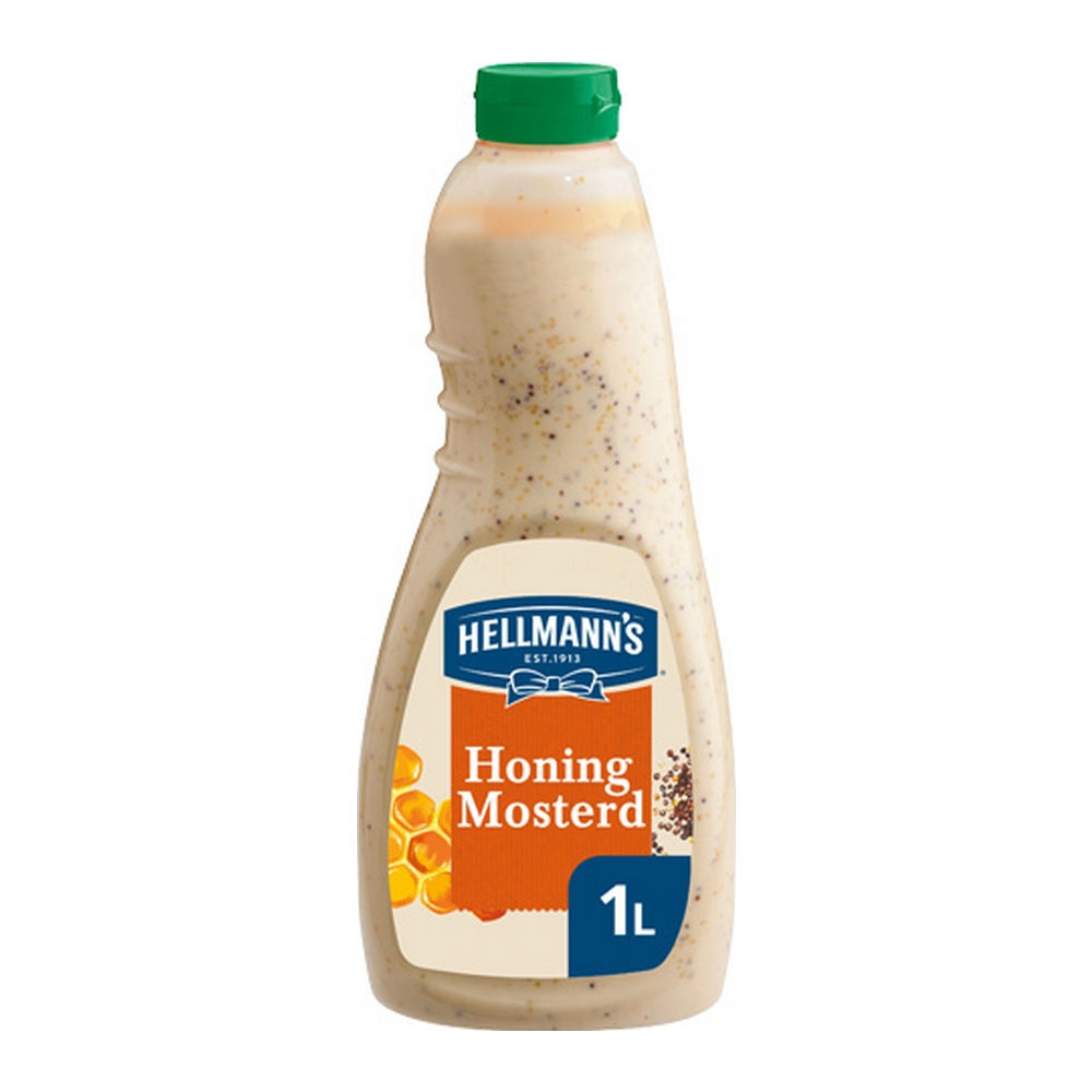 Hellmannapos s Dressing Honing Mosterd 1ltr