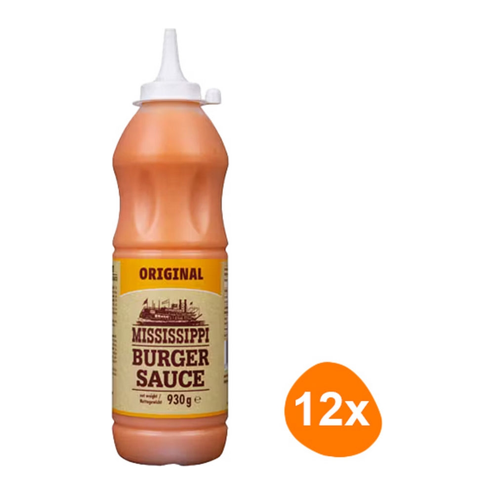Mississippi Burger Sauce Original 12x 930g