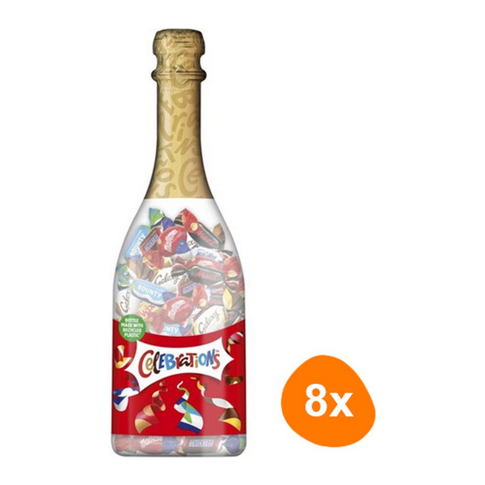 Mars Celebrations Champagne fles 8x 296g