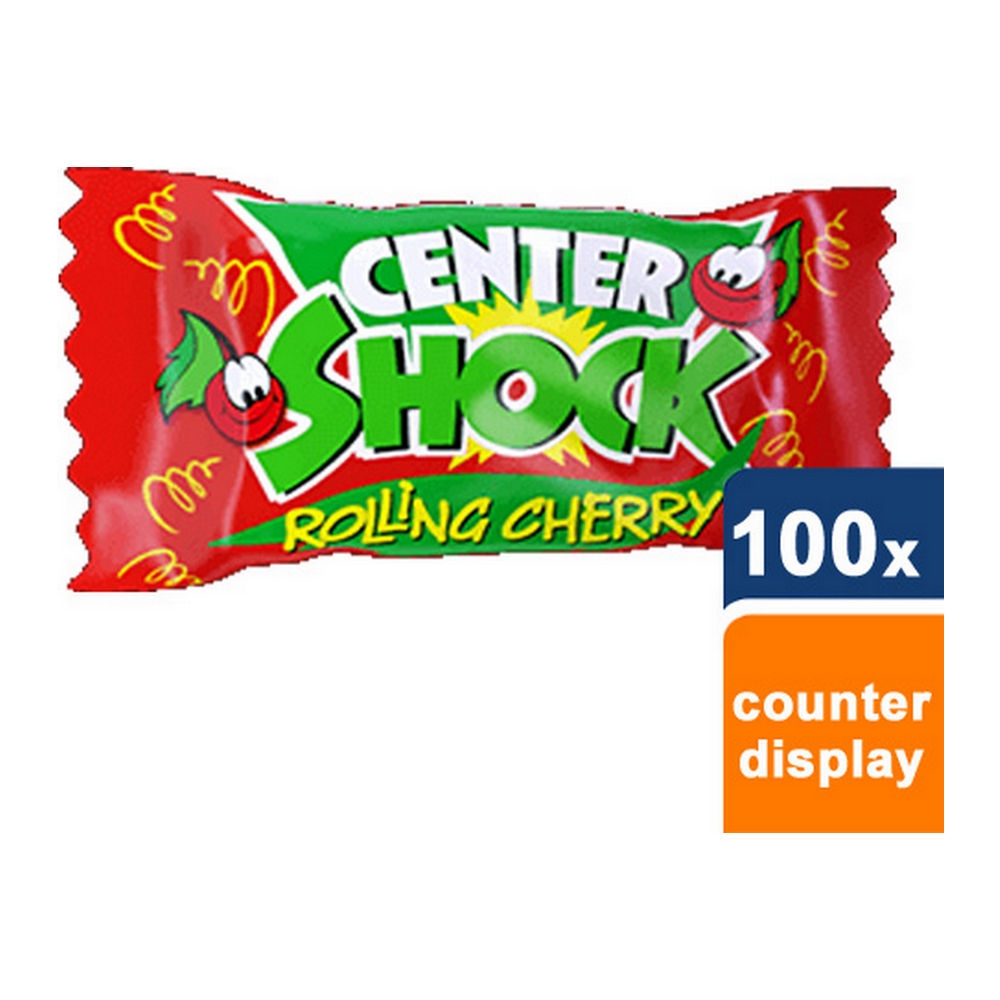 Center Shock Rolling Cherry 100 stuks