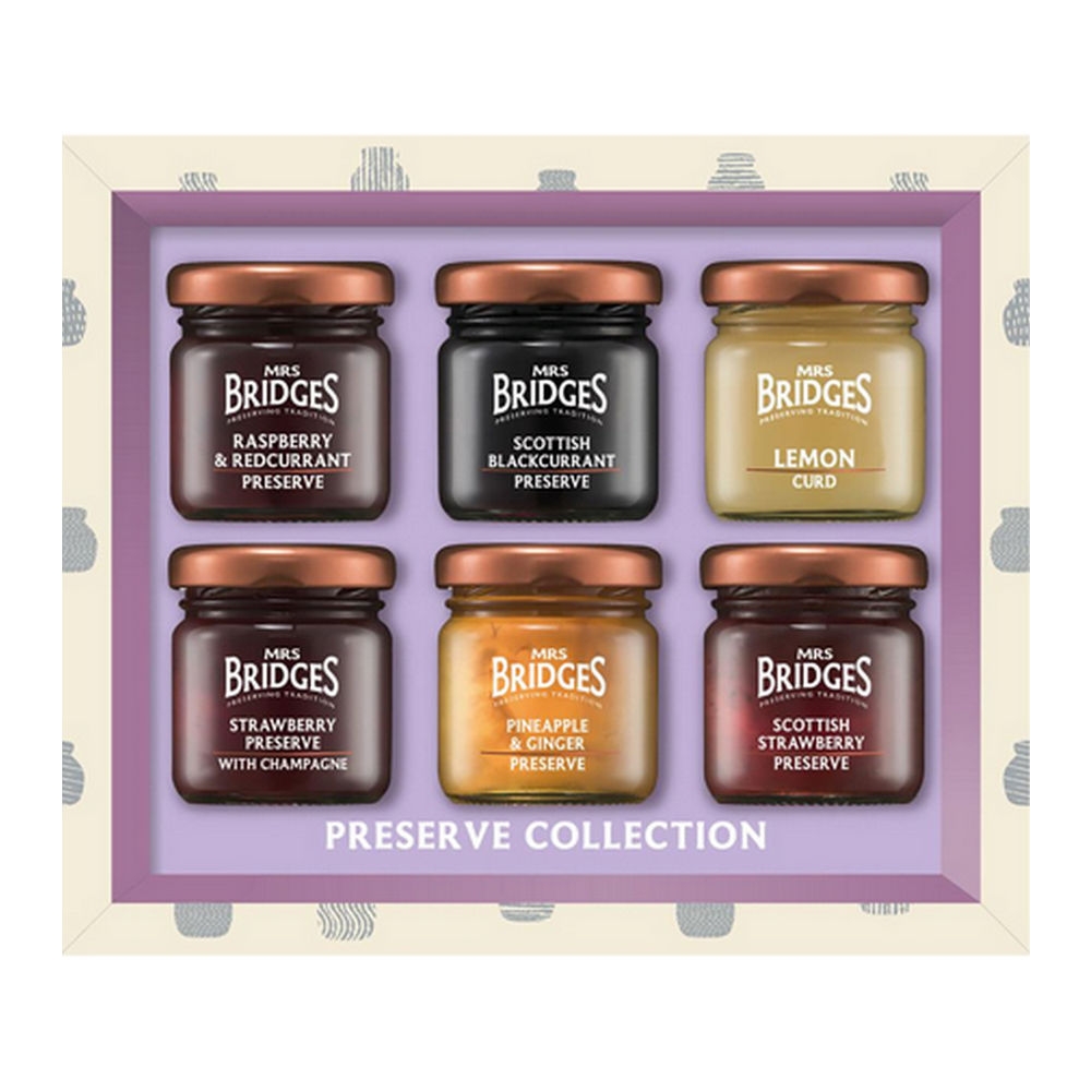 Mrs Bridges Geschenkset Preserve Collection 6x 42g