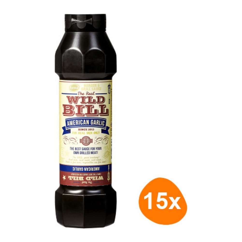 Remia Burger Grill Wild BIll American Garlic 15x 800ml