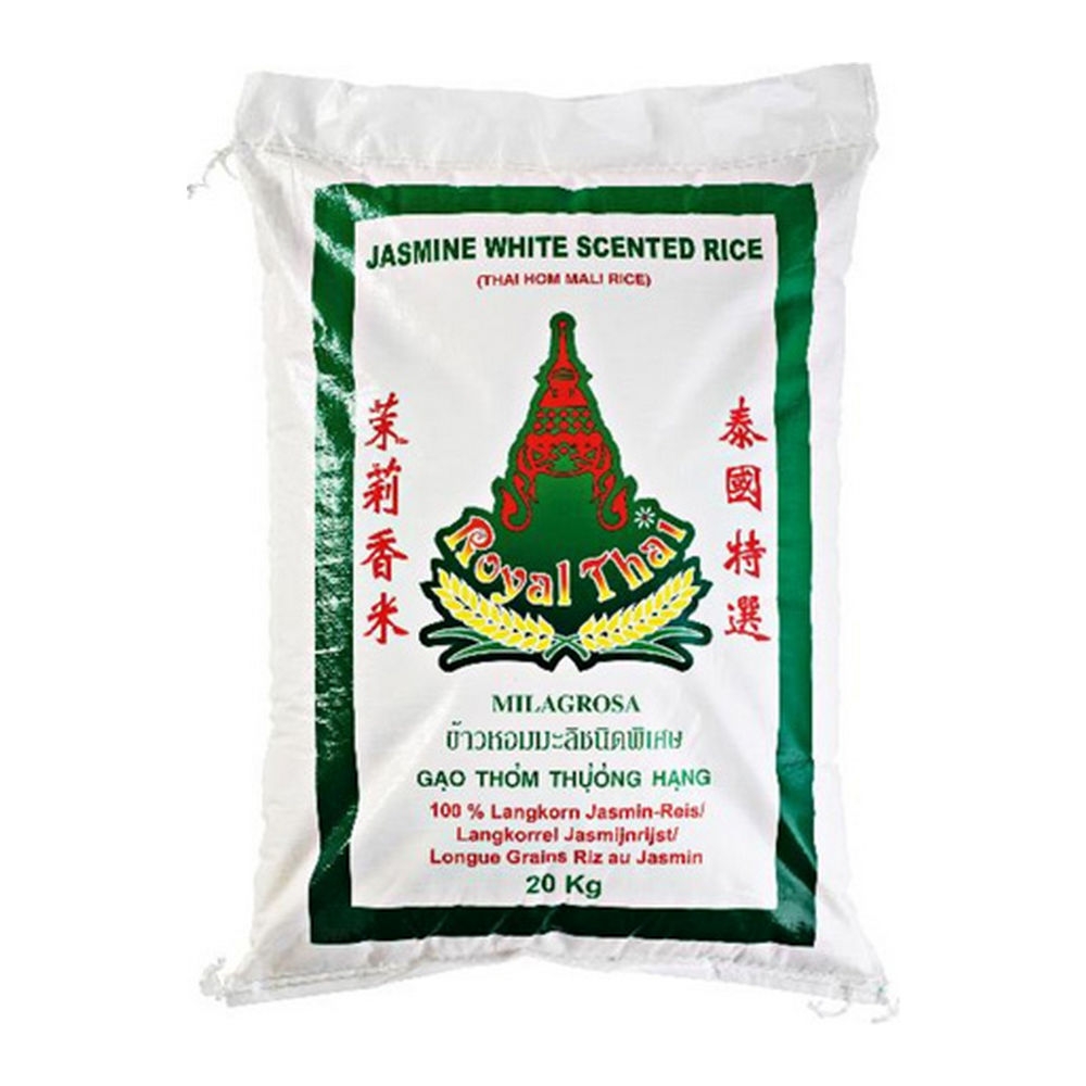 Royal Thai langkorrel Jasmijn rijst 20kg