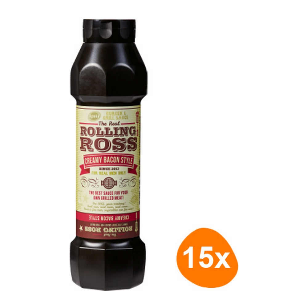 Remia Burger Grill Rolling Ross Creamy bacon style 15x 800ml