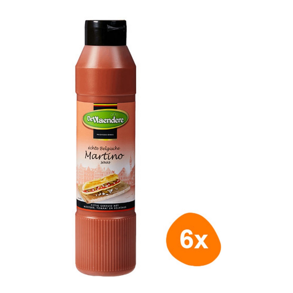 DeVlaendere Martino Saus 6x 1 ltr
