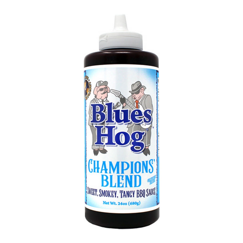 Blues Hog Championsapos Blend barbecuesaus Knijpfles 680g