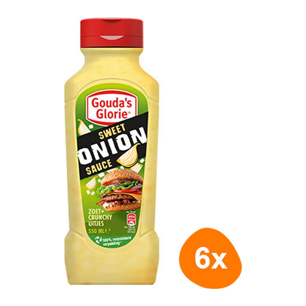 Goudaapos s Glorie Sweet Onion Sauce 6x 550ml
